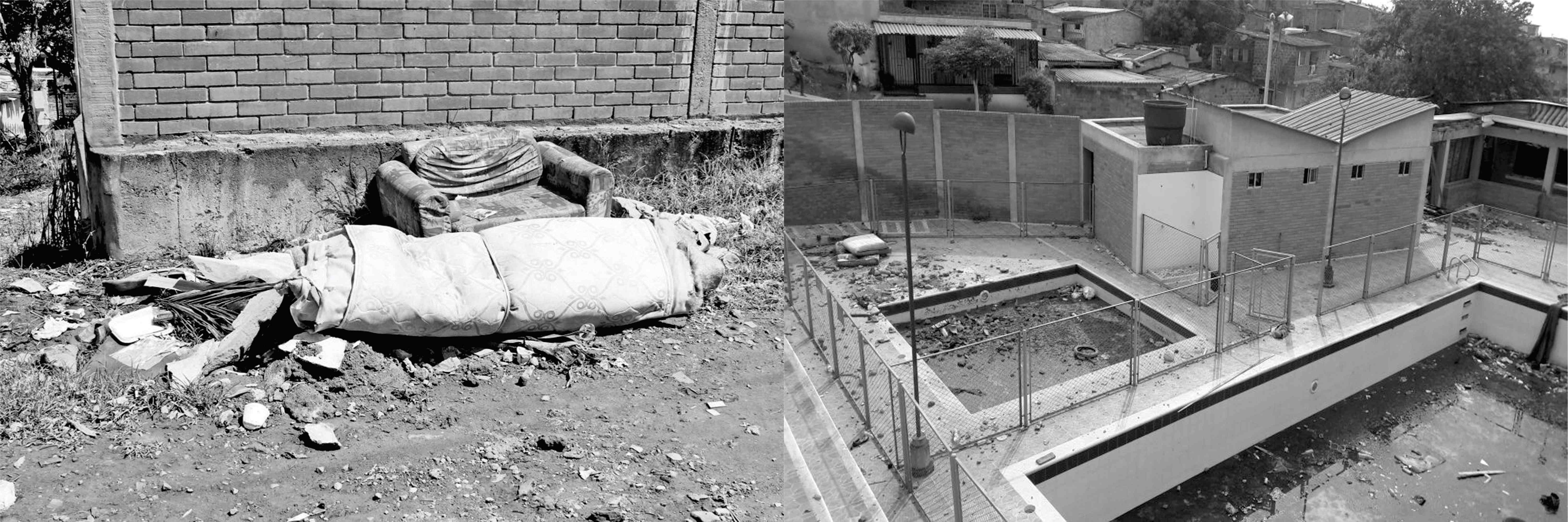 El Centro Cultural Cumbre, ubicado en Floridablanca, Santander, enfrenta el abandono tanto del equipamiento cultural como del espacio público circundante. La acumulación de basura y el consumo de sustancias ilícitas en el área generan temor entre los residentes