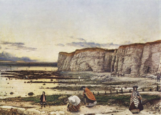 Pegwell Bay, Kent: A Recollection of October 5th
1858 [óleo sobre tela].