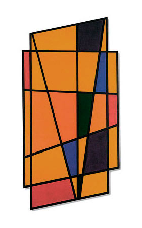 Manuel Espinosa, Pintura,
1945, óleo sobre tabla, 88 x 47 cm. Colección privada.
