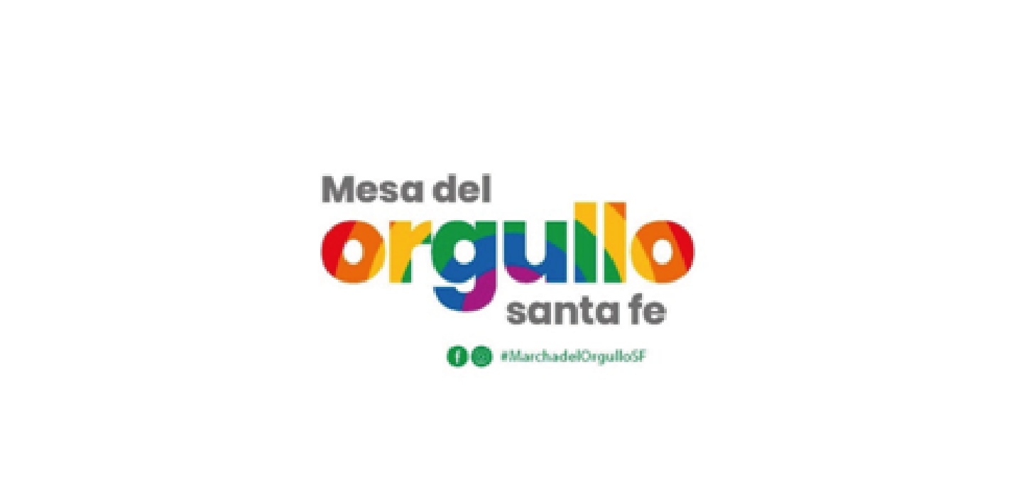 Logo de la Mesa del Orgullo de Santa Fe (2015)