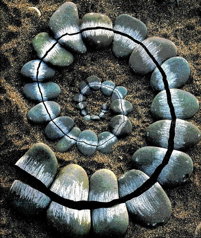 Serpentina de hojas. 