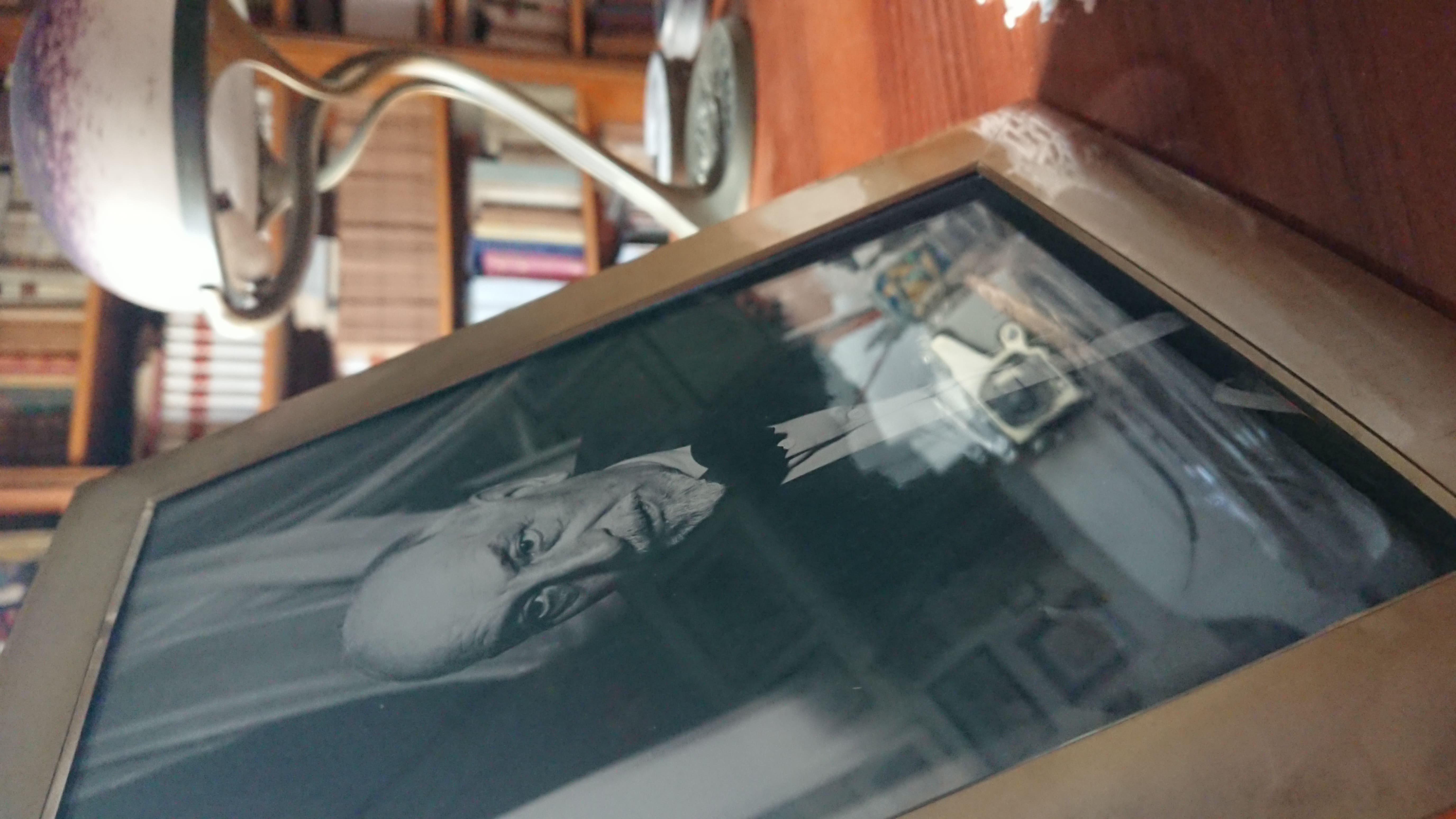 4. Pirandello en el escritorio de Sciascia.