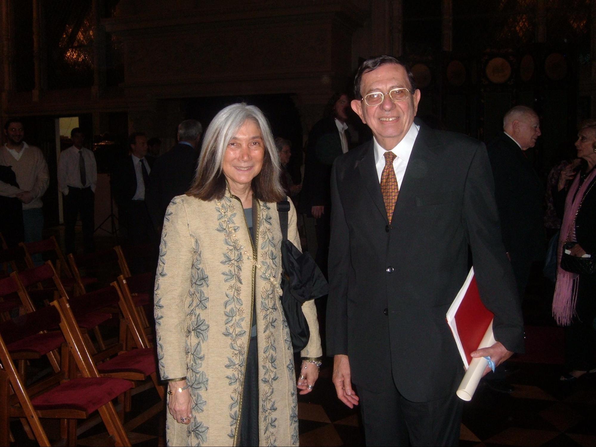 Rolando Costa Picazo y Mar&iacute;a Kodama