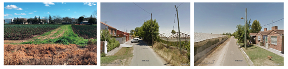 Transformaciones en el paisaje periurbano: encuentro de la &aacute;reas residenciales con el &aacute;rea productiva