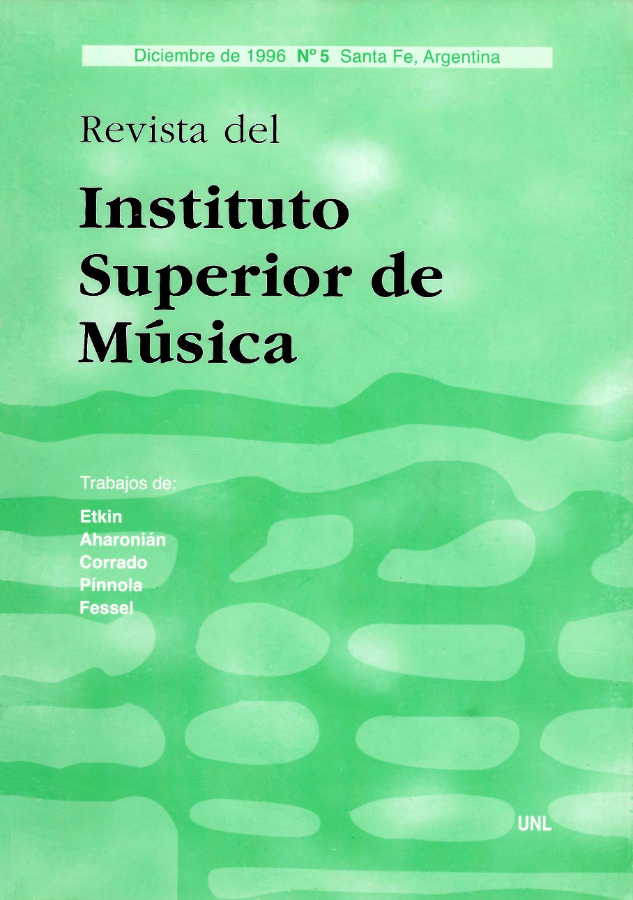 					Ver Núm. 5 (1996): Revista del ISM
				