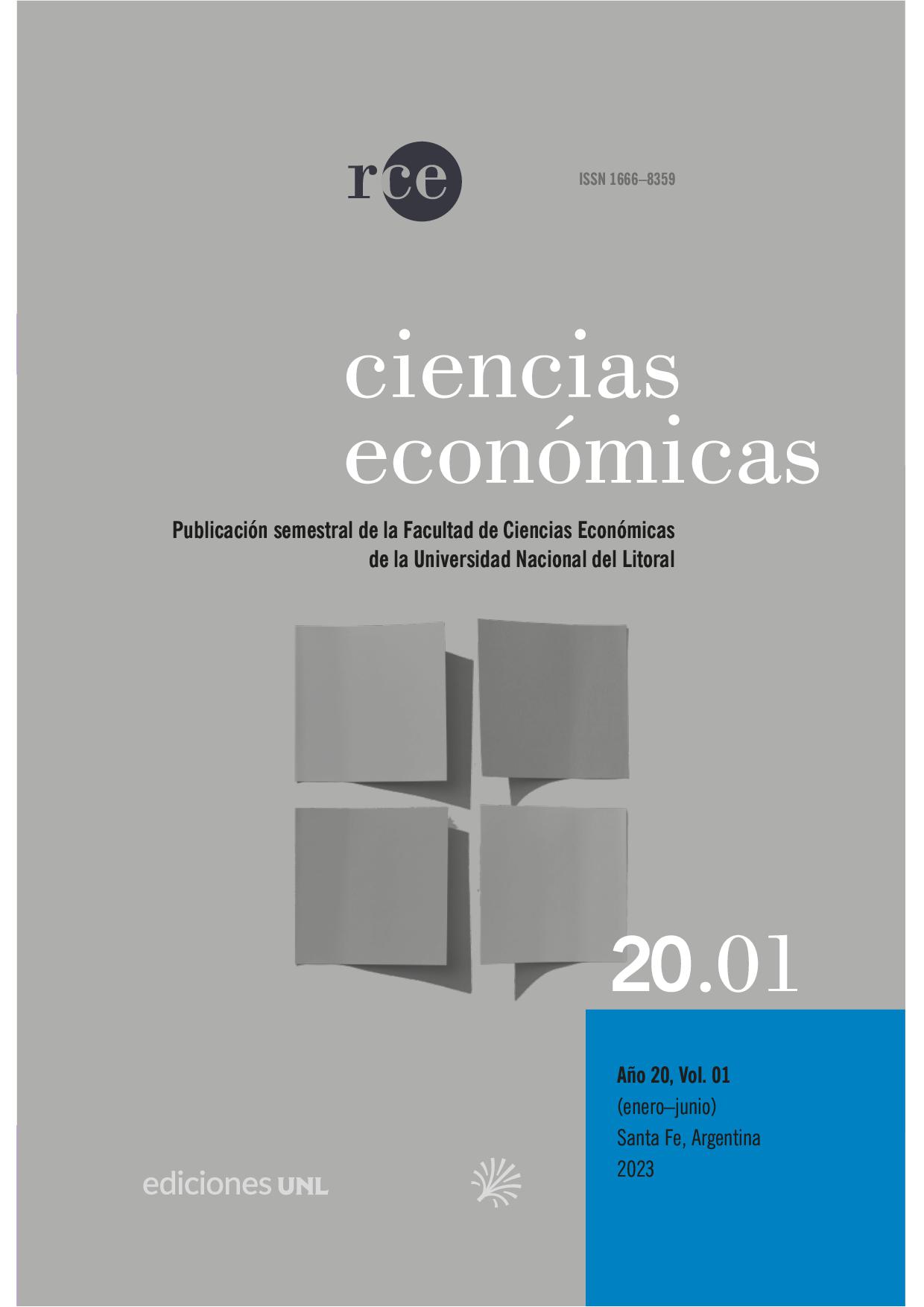 					View Vol. 1 No. 20 (2023): Revista Ciencias Económicas
				
