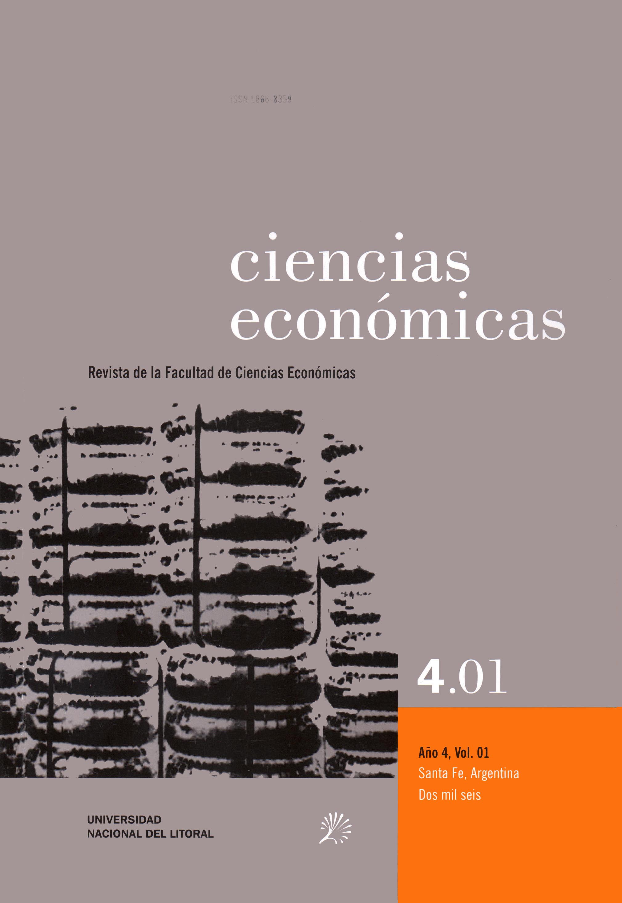 					Ver Vol. 1 (4): Ciencias Económicas
				