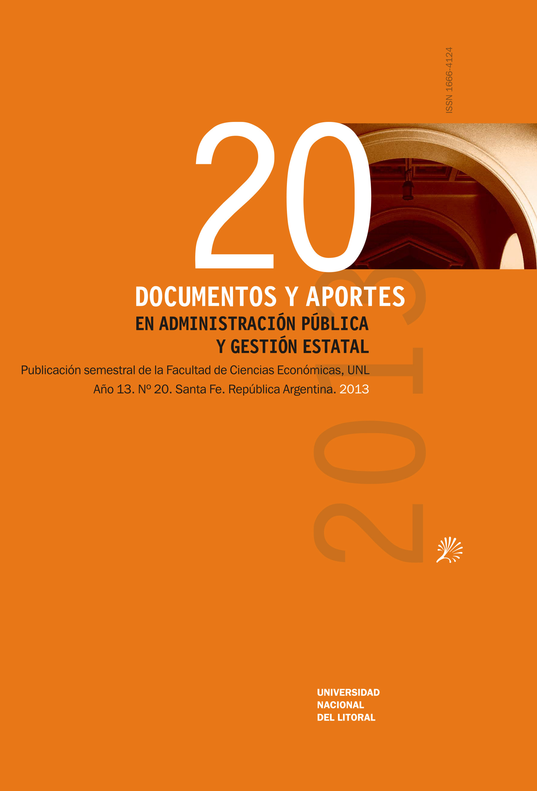 					Ver Núm. 20 (13): Documentos y Aportes en Administración Pública
				