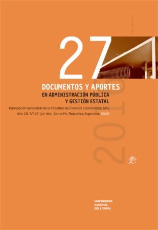 					Ver Núm. 27 (16): Documentos y Aportes en Administración Pública
				