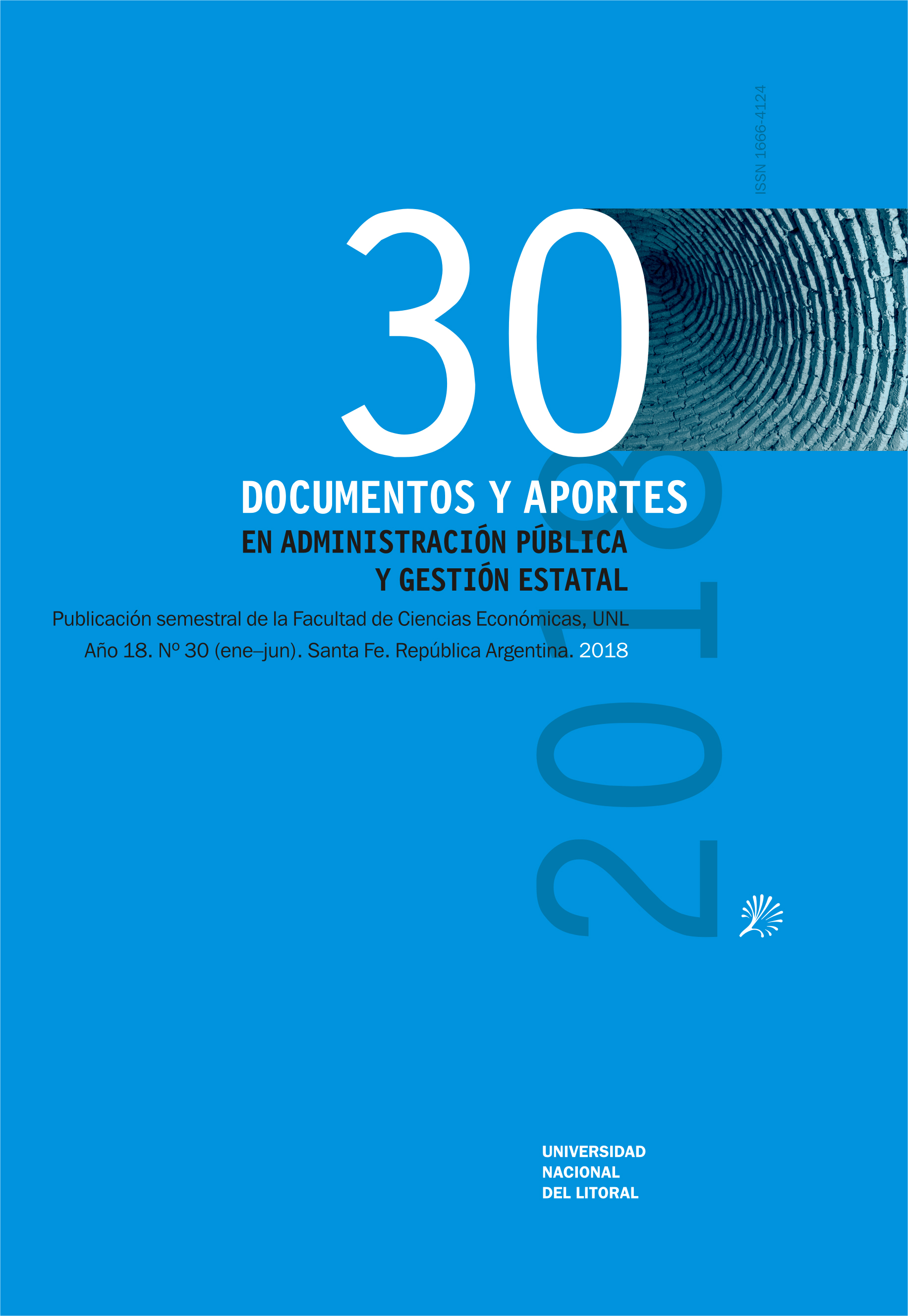 					Ver Vol. 18 Núm. 30 (2018): Documentos y Aportes en Administración Pública y Gestión Estatal
				