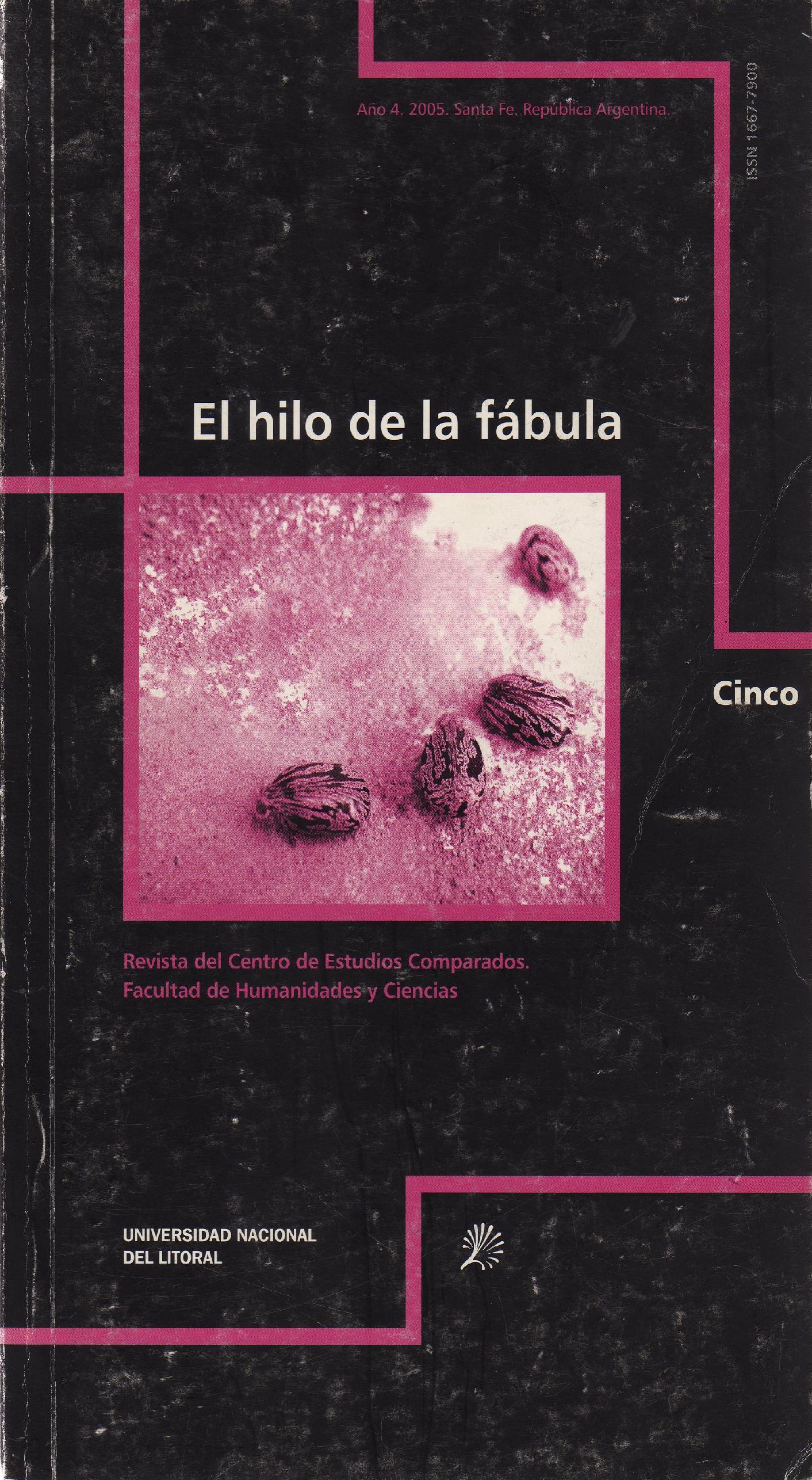 					View No. 5 (4): El Hilo de la Fabula
				