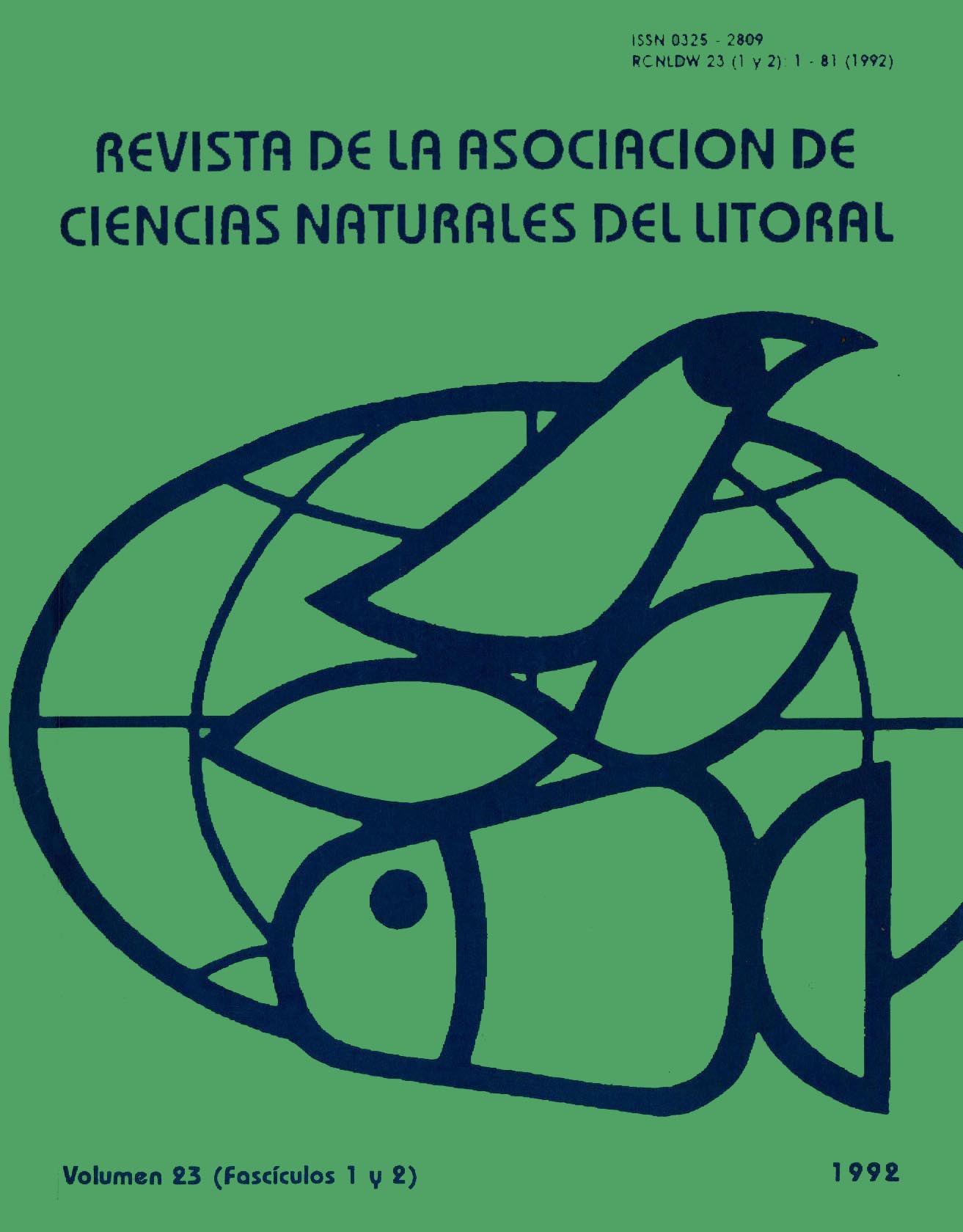 					Ver Vol. 1 Núm. 23 (1992): Natura Neotropicalis
				