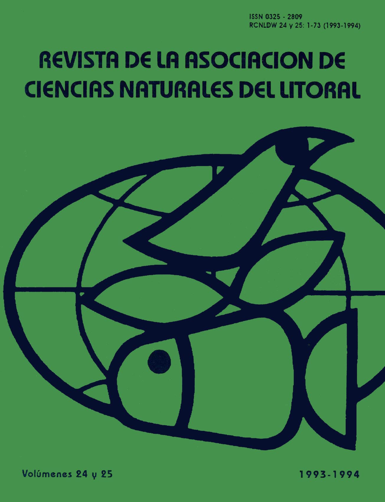 					Ver Vol. 1 Núm. 24/25 (1993): Natura Neotropicalis
				