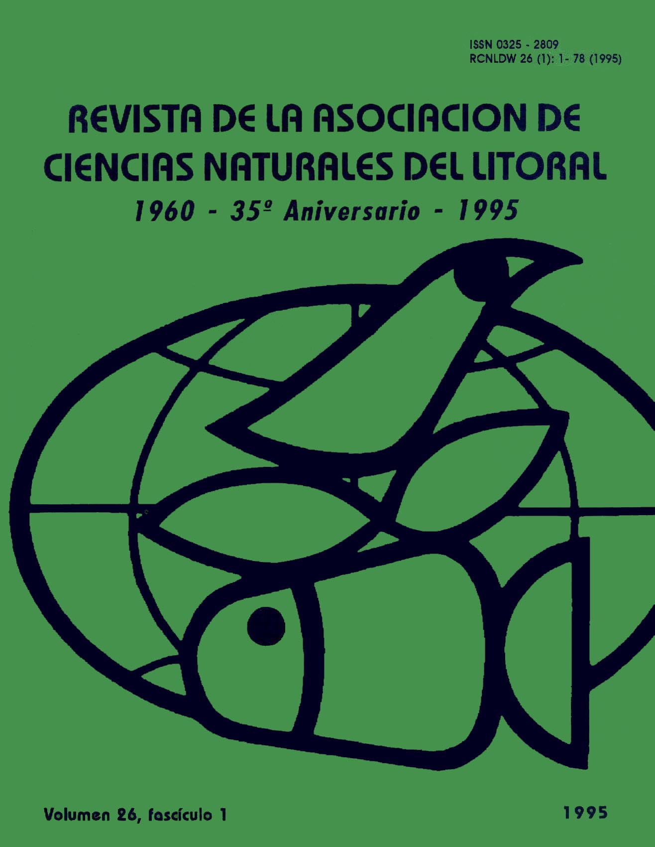 					Ver Vol. 1 Núm. 26 (1995): Natura Neotropicalis
				