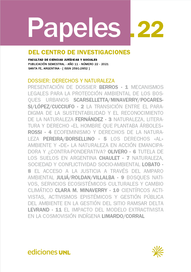 					Ver Vol. 11 Núm. 22 (2021): Papeles del Centro de Investigaciones de la FCJS
				