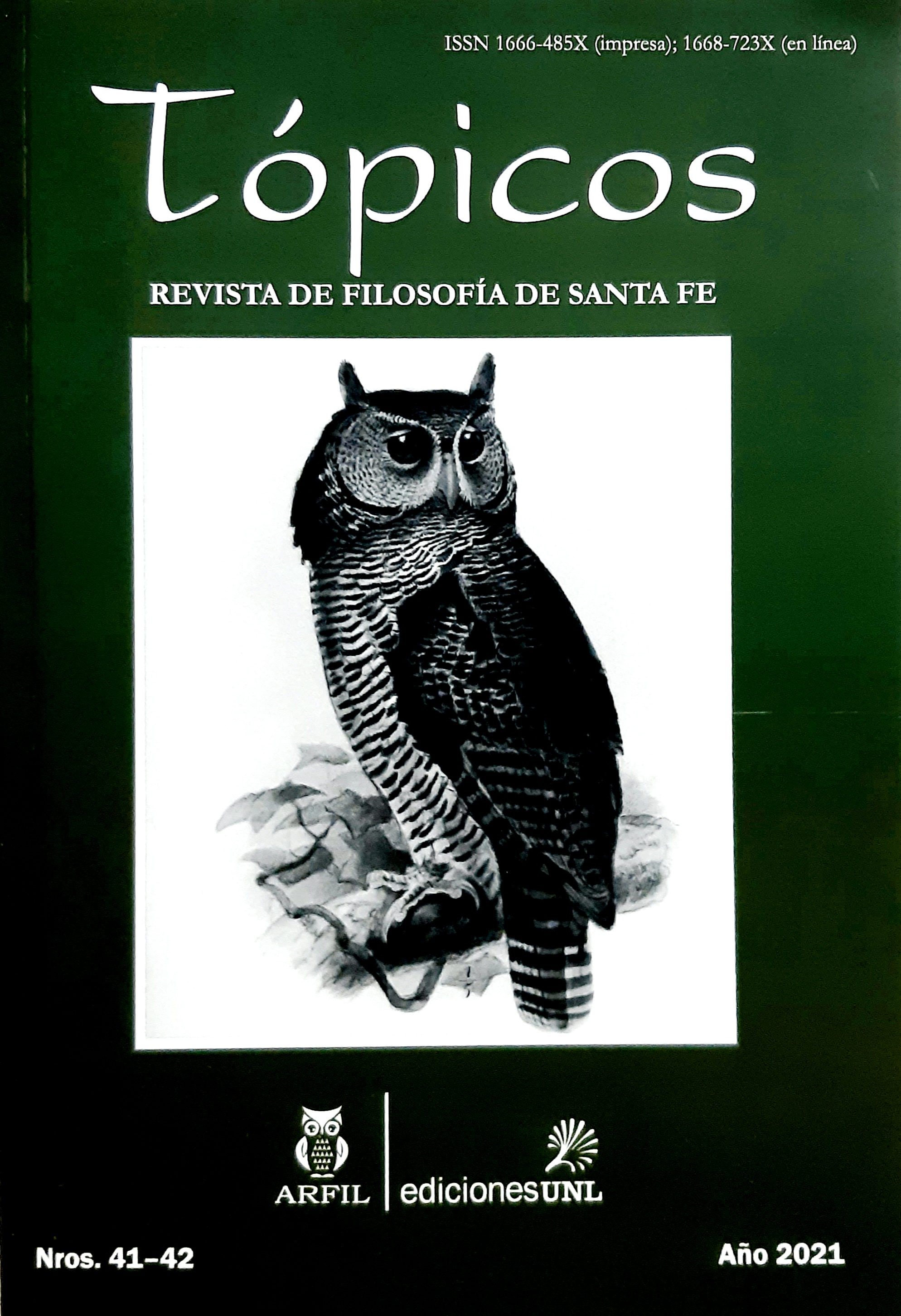 					Ver Núm. 41 (2021): Tópicos. Revista de Filosofía de Santa Fe
				