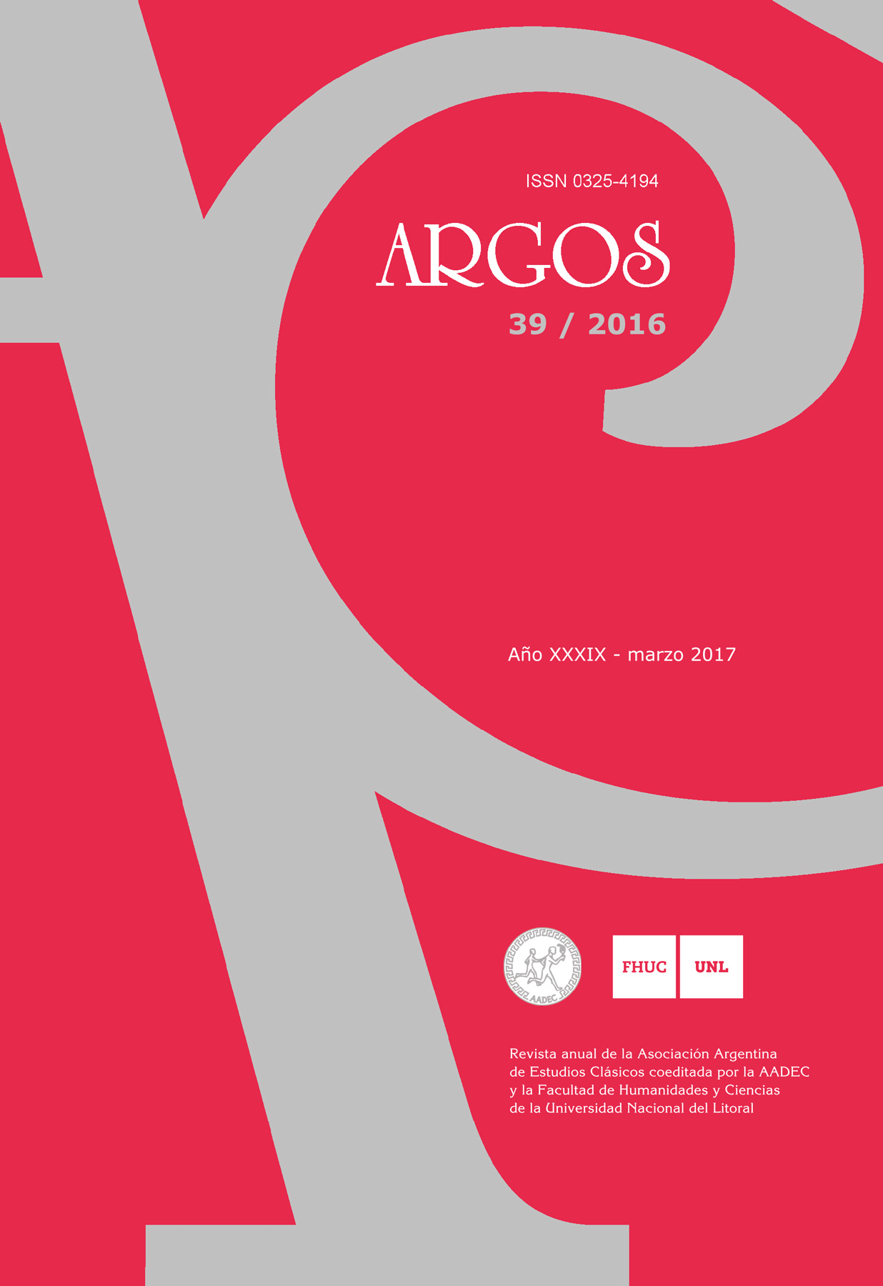 					Ver Vol. 1 Núm. 39 (2016): Argos
				