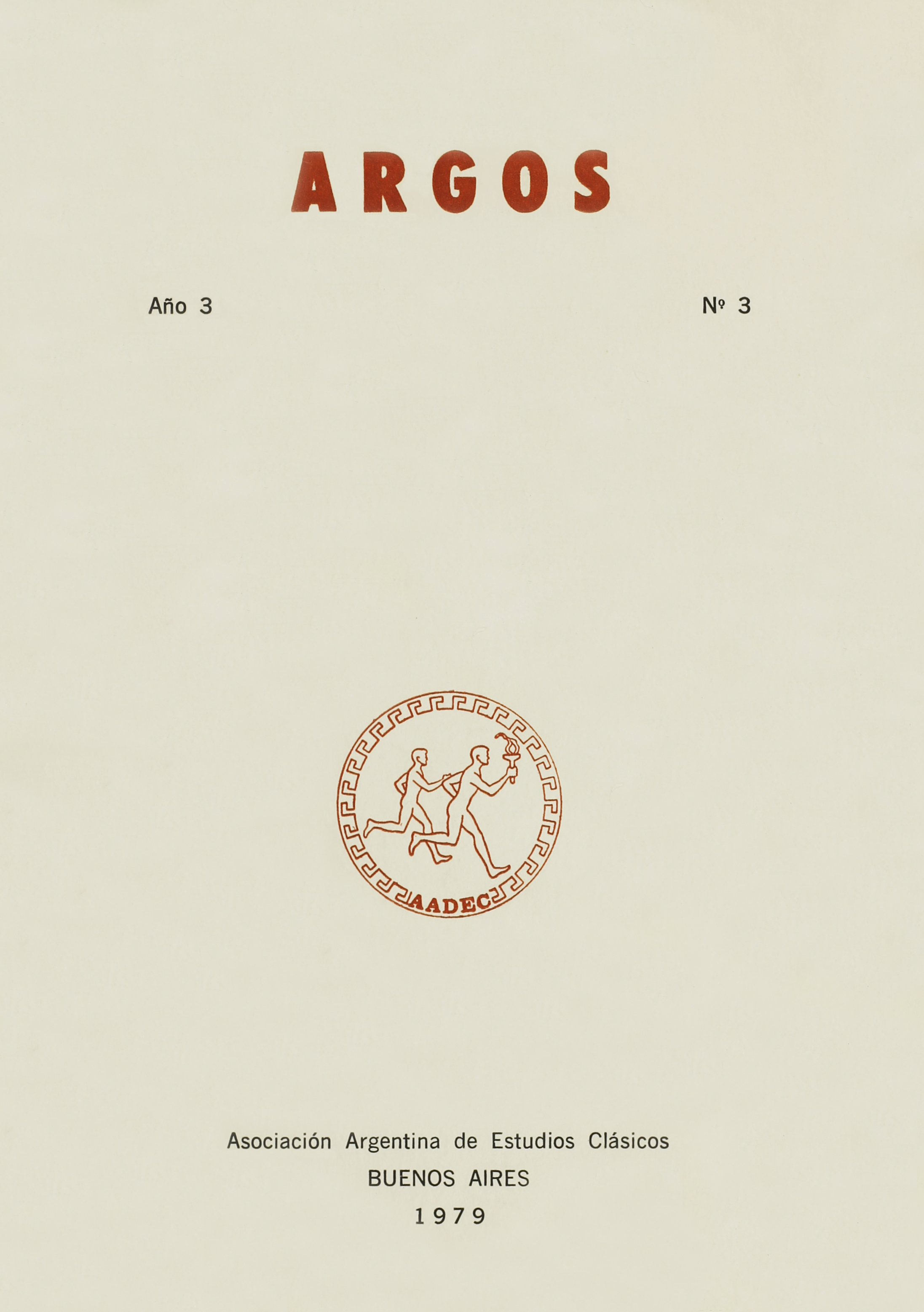 Imagen de tapa de Revista Tópicos Nº 3