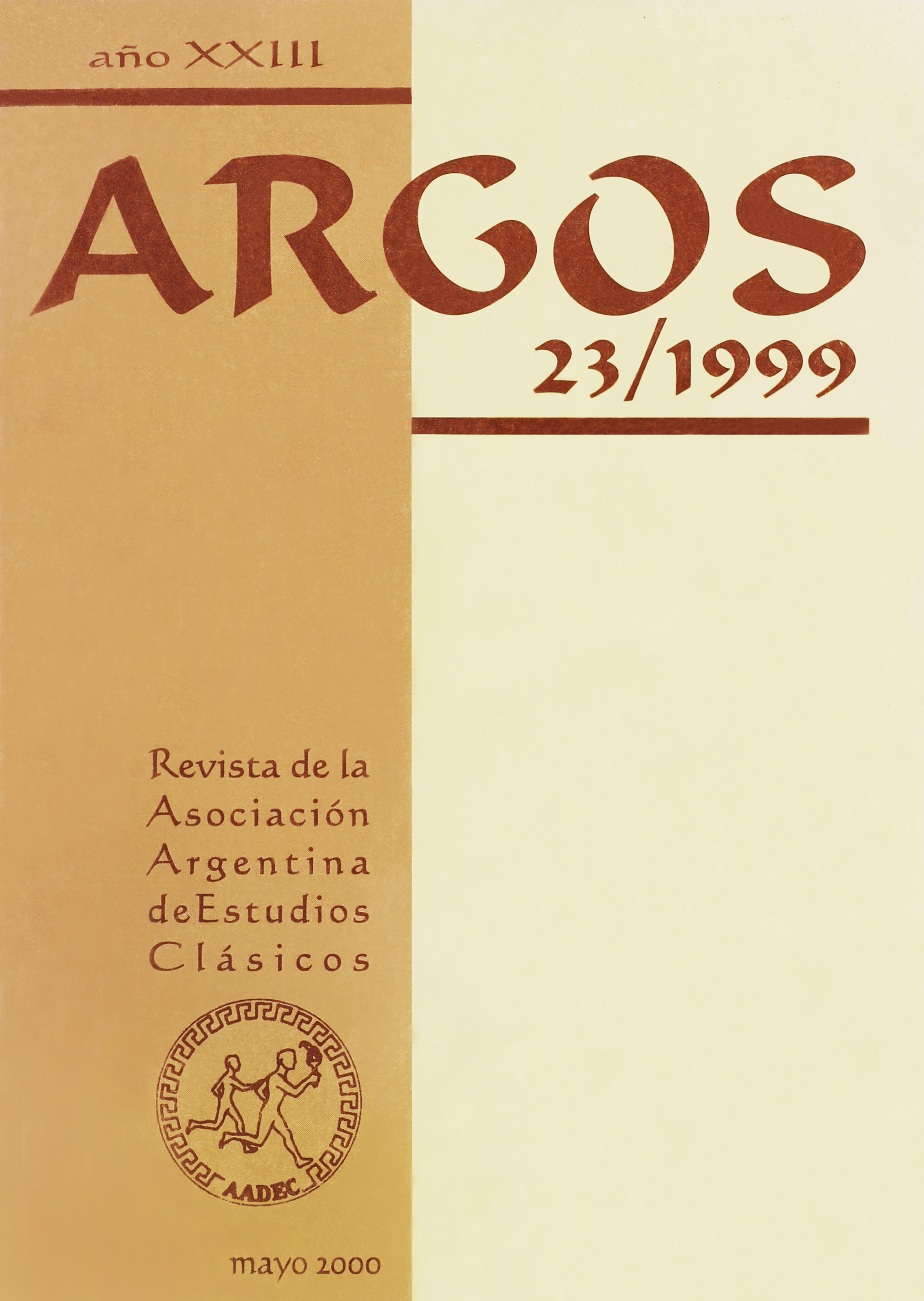 Imagen de tapa de Revista Tópicos Nº 23