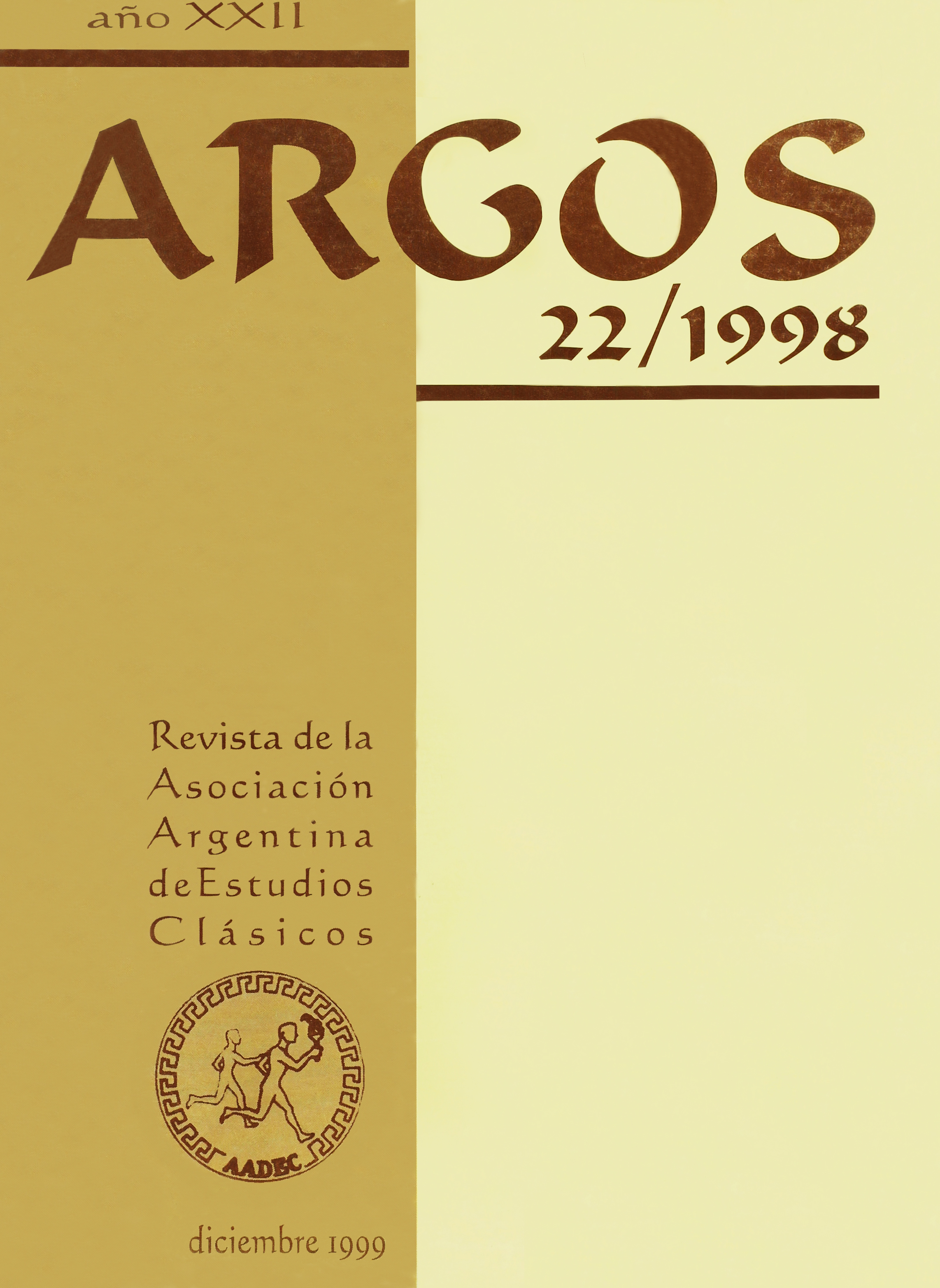 Imagen de tapa de Revista Tópicos Nº 22