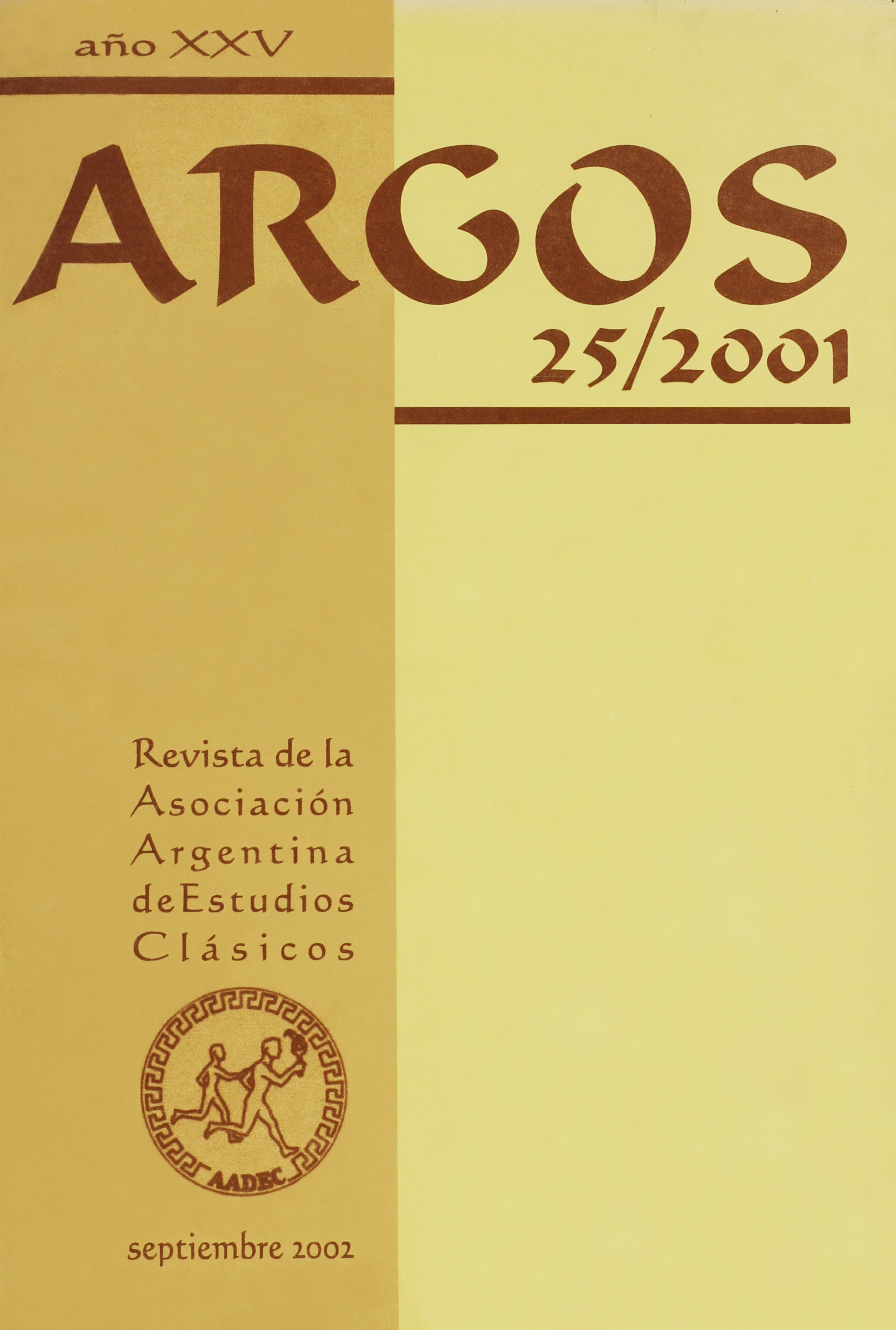 Imagen de tapa de Revista Tópicos Nº 25