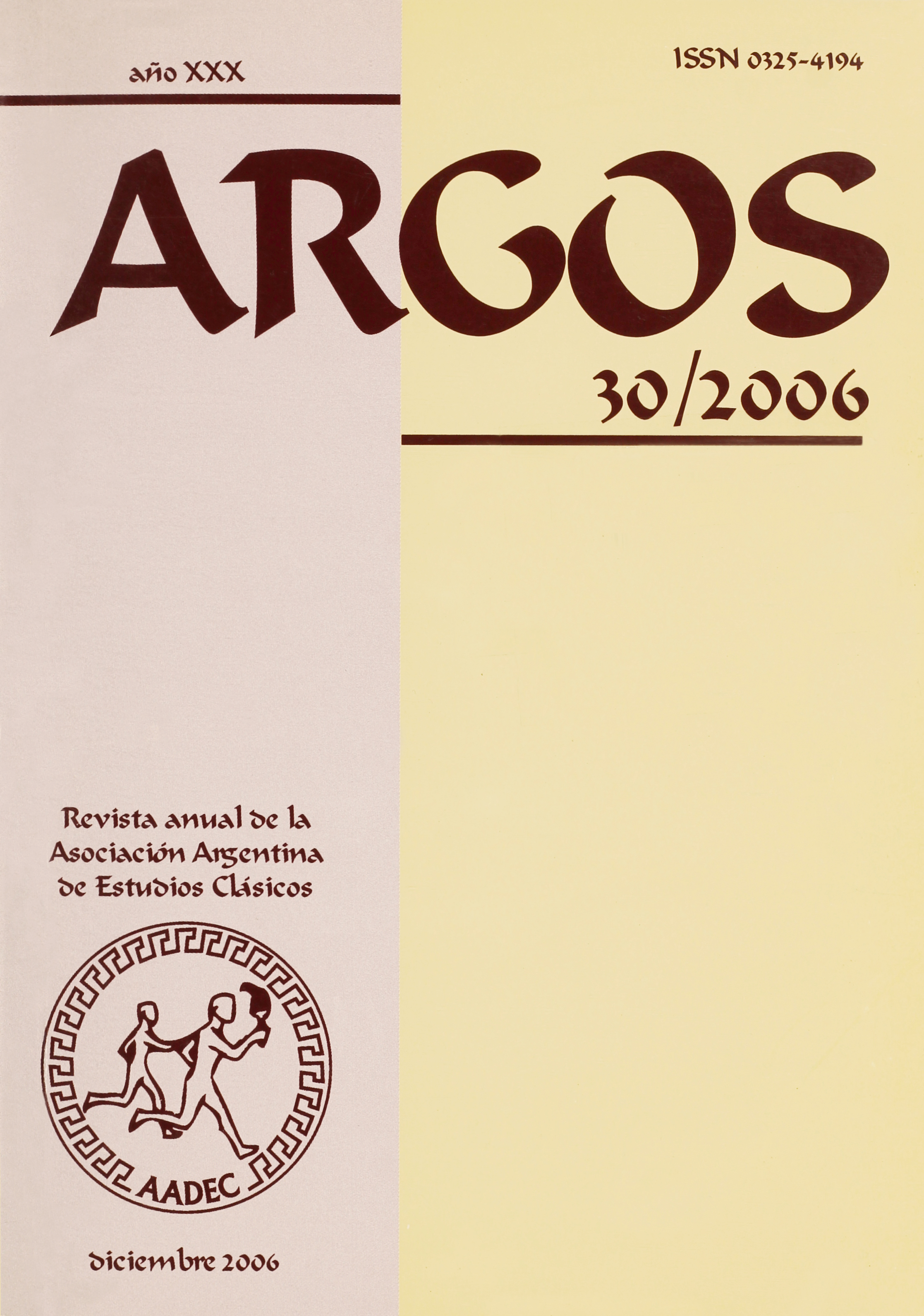 Imagen de tapa de Revista Tópicos Nº 30